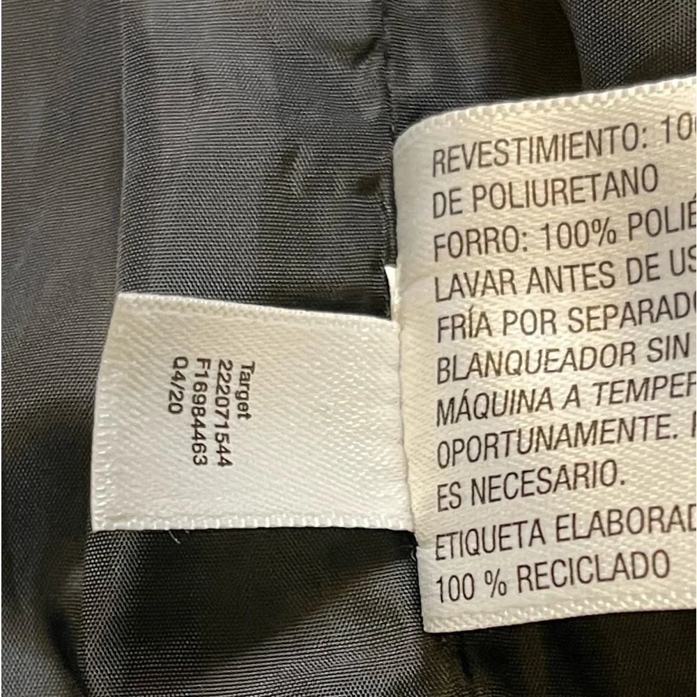 Art Class Black‎ Faux Leather Jacket, Size Medium (7-8)